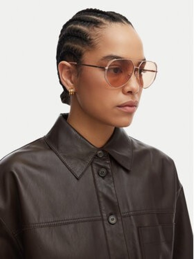 Guess Okulary przeciwsłoneczne GU00219 Brązowy