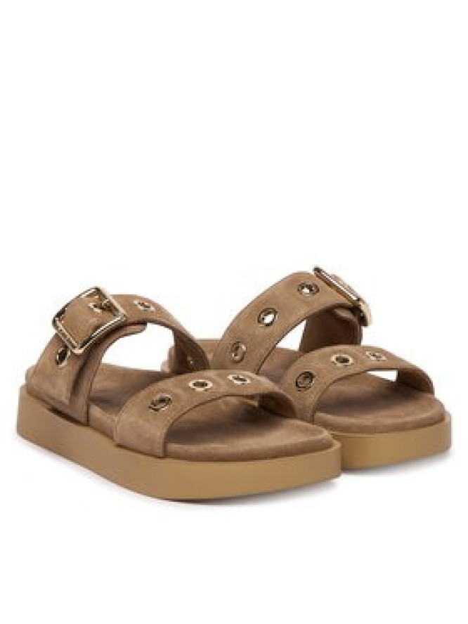 Inuikii Klapki Tilda Buckle 1004.003.0631 Beżowy