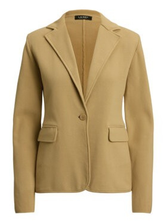 LAUREN RALPH LAUREN Marynarka 200971364002 Beżowy Straight Fit