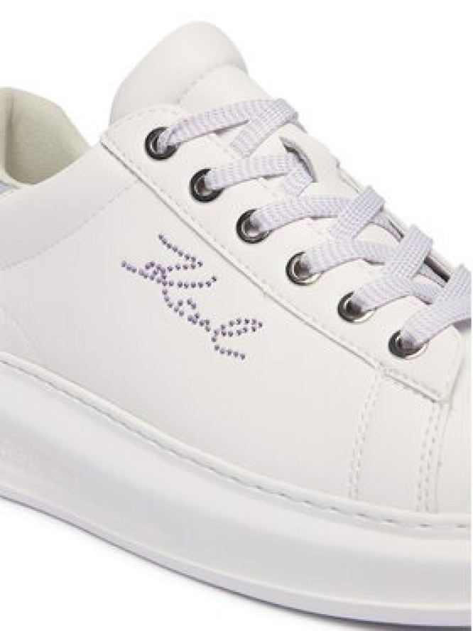 KARL LAGERFELD Sneakersy Kapri KL62518 Biały