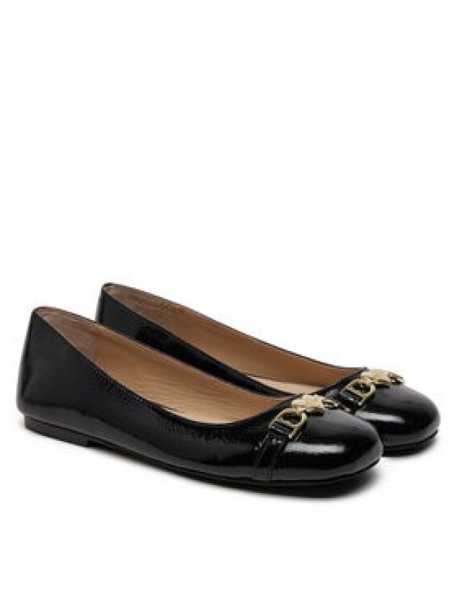 LOVE MOSCHINO Baleriny JA11011G1MII0000 Czarny
