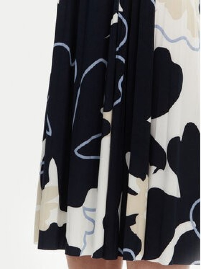 Tom Tailor Spódnica plisowana 1045295 Granatowy Regular Fit