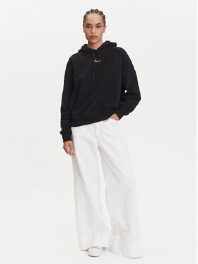 BOSS Bluza C_Ehoody 50547572 Czarny Oversize