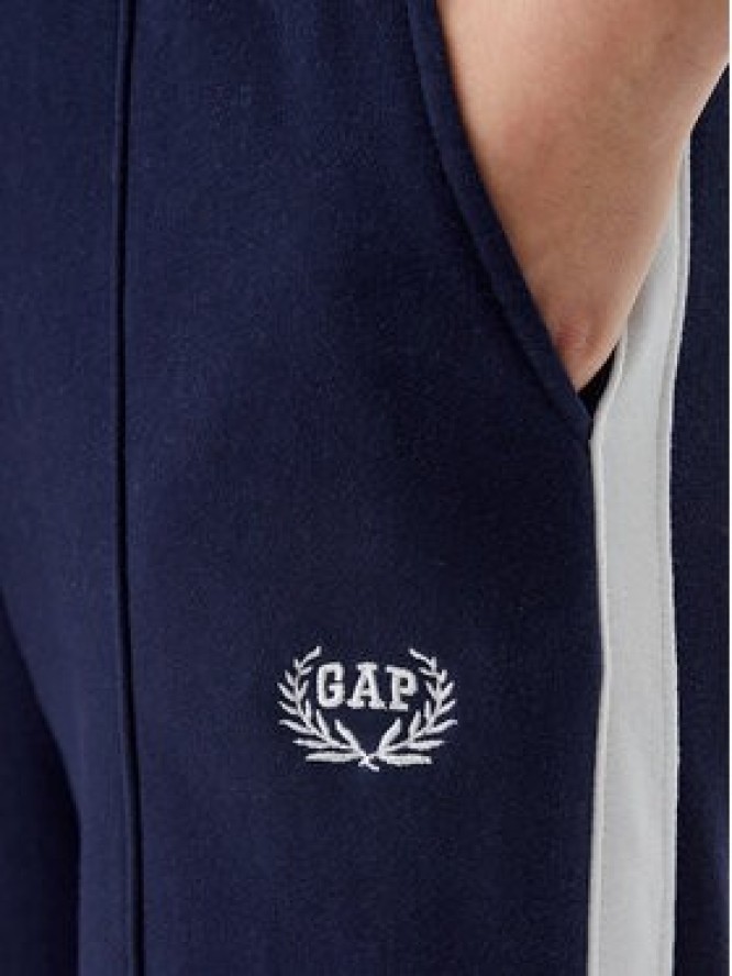 Gap Spodnie dresowe 732234-02 Granatowy Regular Fit