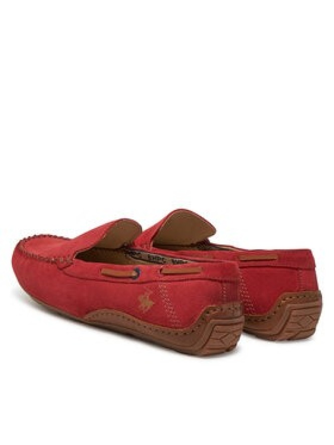 Beverly Hills Polo Club Mokasyny WB-VIESTE-07 Czerwony