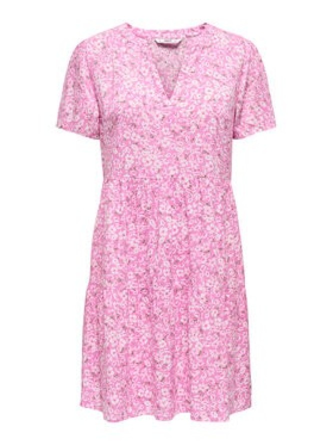 ONLY Sukienka letnia Zally 15262674 Różowy Regular Fit