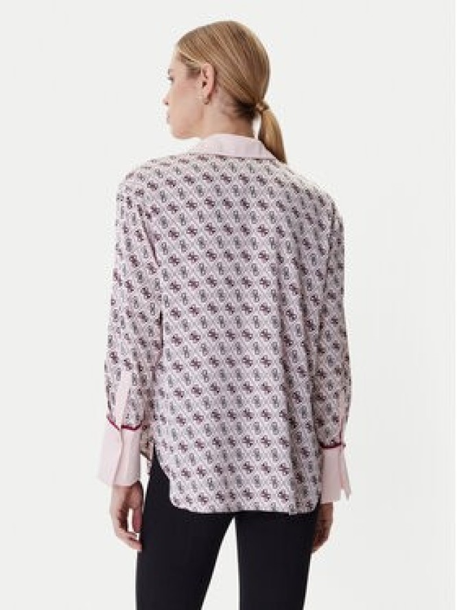 Guess Koszula W4YH47 WF1T2 Różowy Regular Fit