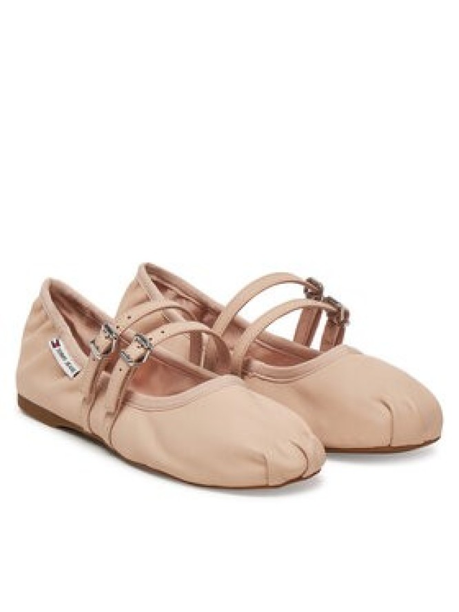 Tommy Jeans Baleriny Ballerina EN0EN02720 Różowy
