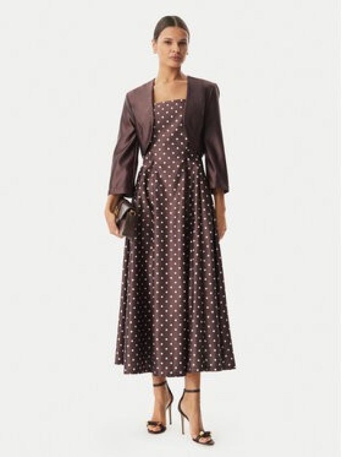 Rinascimento Bolerko CFC0127677003 Brązowy ciemny Regular Fit