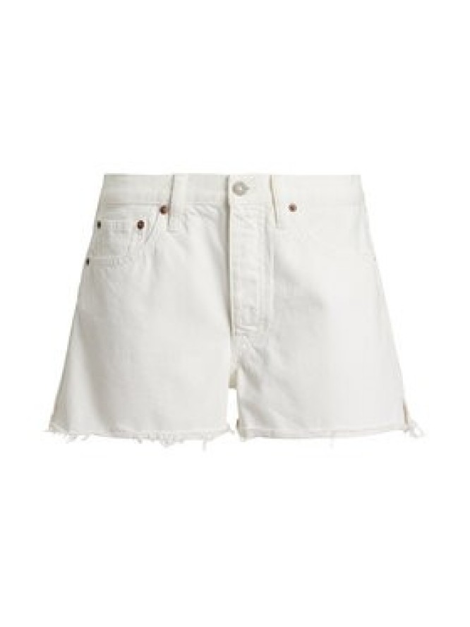 Polo Ralph Lauren Szorty jeansowe 211A12972001 Biały Straight Fit