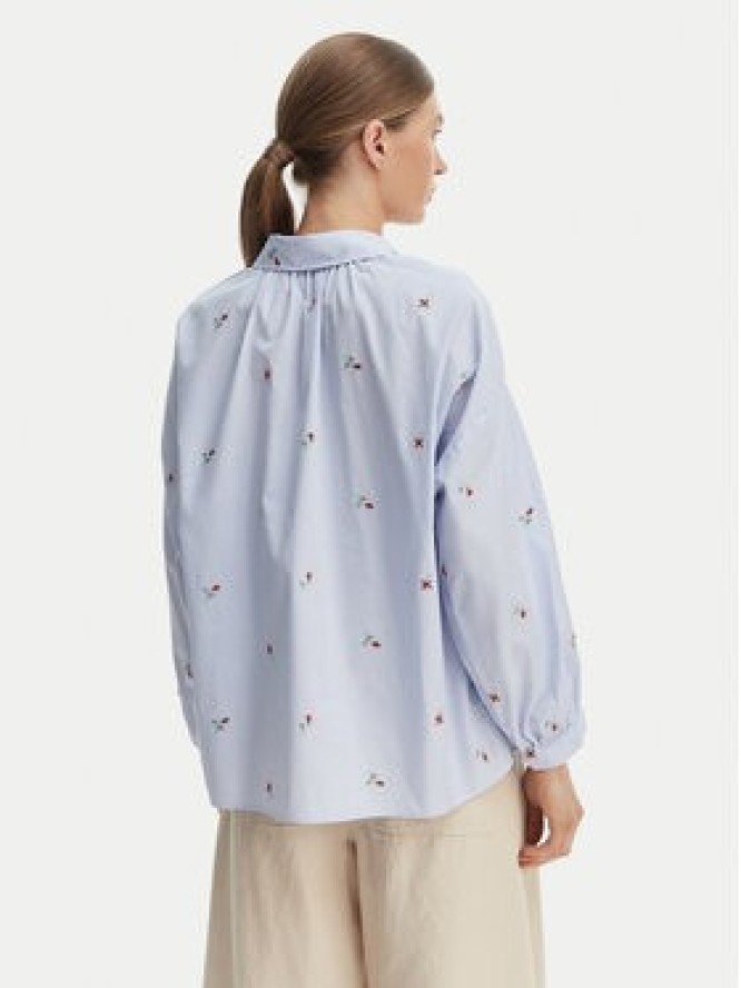 Weekend Max Mara Koszula Butterfly 2615111042 Błękitny Regular Fit