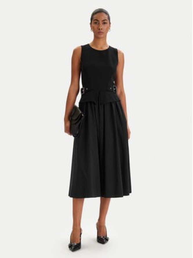 KARL LAGERFELD Sukienka koktajlowa B1W13023 Czarny Regular Fit