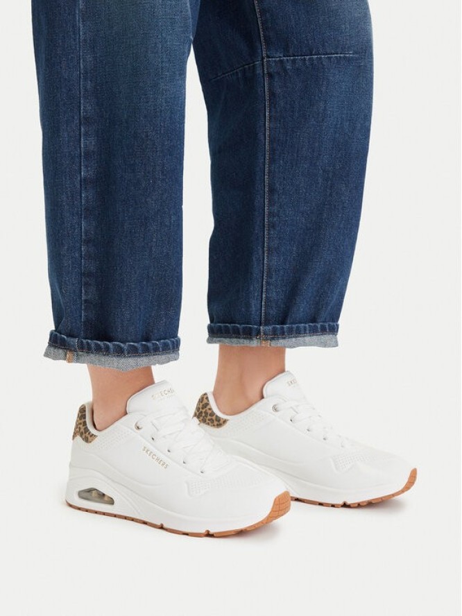 Skechers Sneakersy Uno 177093/WHLD Biały