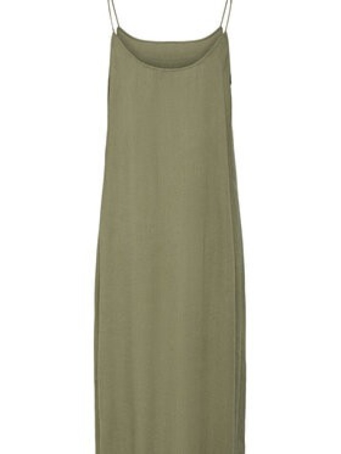 Pieces Sukienka letnia Pia 17151884 Zielony Loose Fit