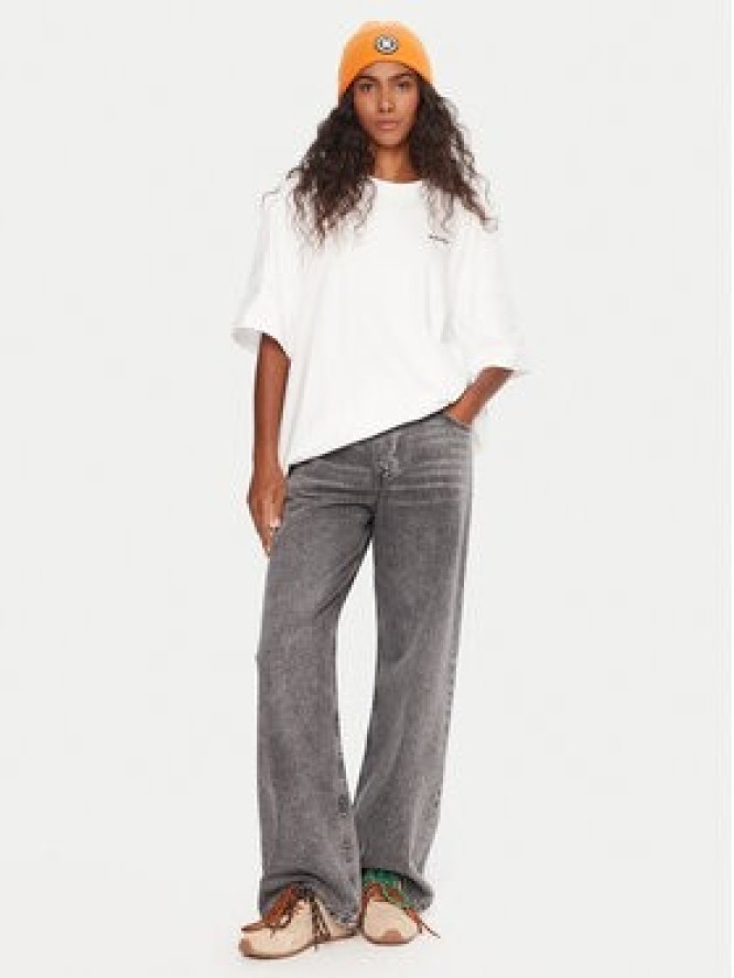 Roxy Jeansy Stunning ERJDP03318 Szary Relaxed Fit