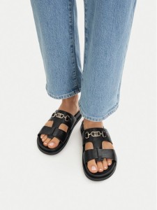 Nine West Klapki CEO-JDNW-05 Czarny