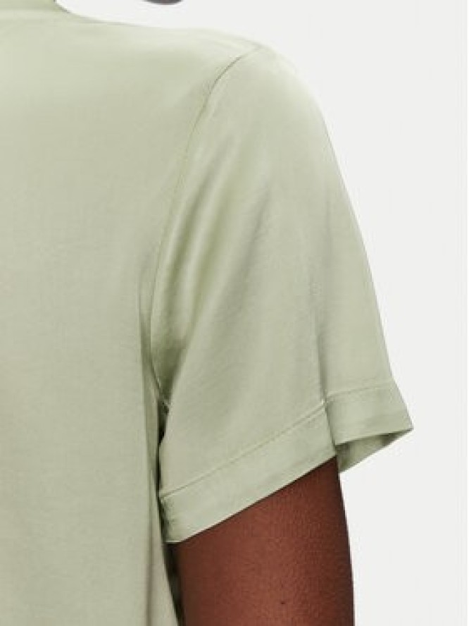 ViCOLO Bluzka TD0007 Zielony Relaxed Fit