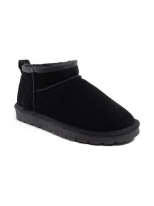 Gooce Skórzane botki zimowe "Mindy" w kolorze czarnym rozmiar: 37