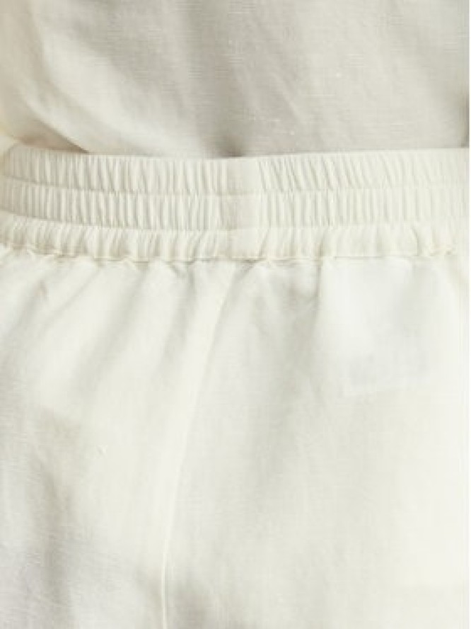 BOSS Szorty materiałowe C_Tallan 50559251 Kremowy Relaxed Fit