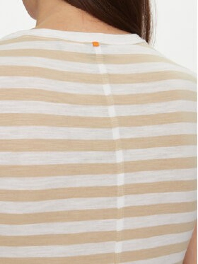 BOSS T-Shirt Esla 50504192 Beżowy Regular Fit