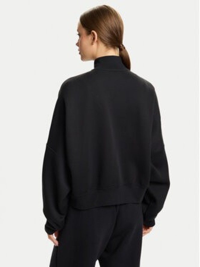 adidas Bluza Off Placed 3-Stripes JX2705 Czarny Regular Fit