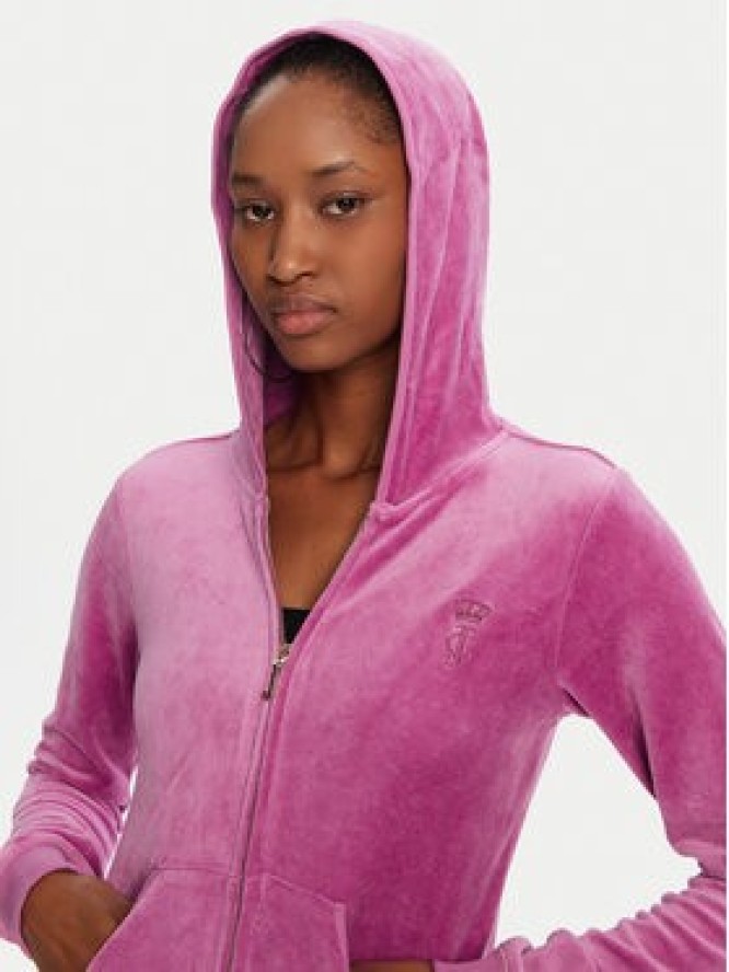 Juicy Couture Bluza Robyn JCSEBJ007G Różowy Slim Fit