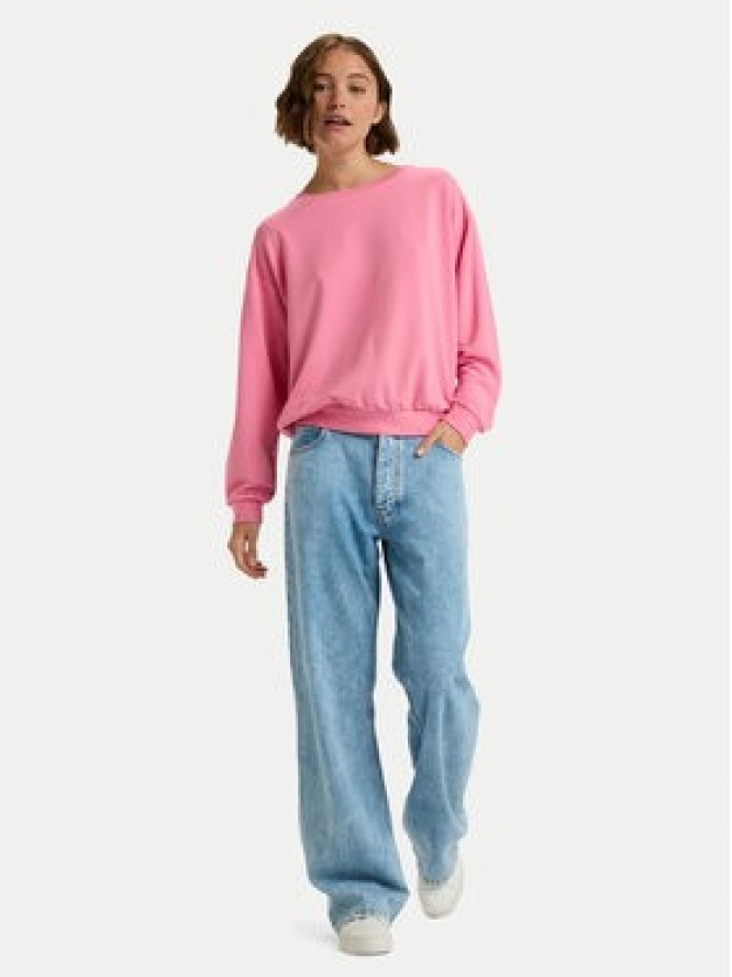 Roxy Bluza Surfing By Moonlight ERJFT05008 Różowy Regular Fit