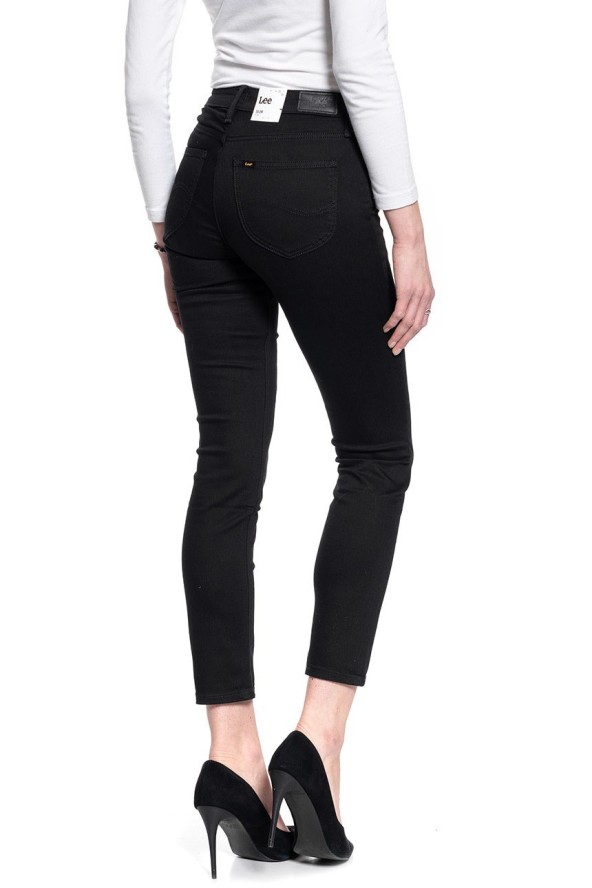 SPODNIE DAMSKIE LEE ELLY BLACK RINSE L305FS47 112106018