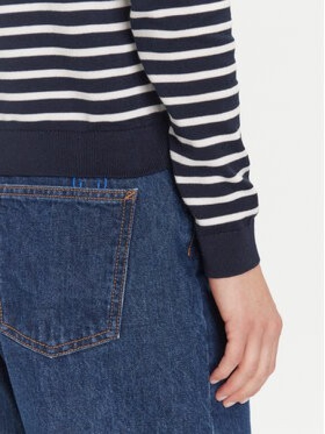 Tommy Jeans Sweter Essential DW0DW19888 Granatowy Regular Fit