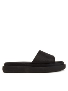Calvin Klein Klapki Flatform Slide Jacq HW0HW02461 Czarny