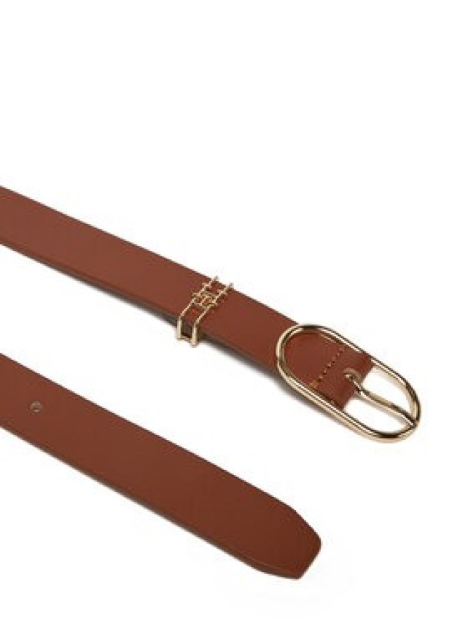 Tommy Hilfiger Pasek Damski Feminine 2.5 AW0AW17494 Brązowy