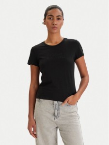 Armani Exchange T-Shirt XW002293 AF17173 UC001 Czarny Slim Fit