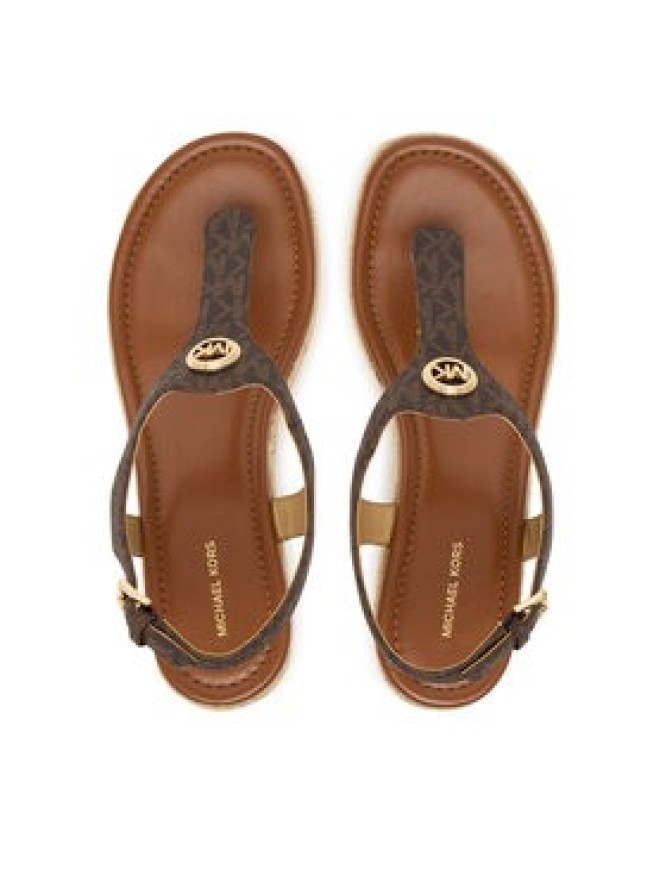MICHAEL Michael Kors Espadryle Val Thong Wedge 40S6VAMS1B Brązowy