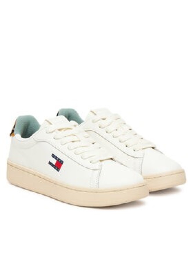 Tommy Jeans Sneakersy Archive '98 Leopard EN0EN02909 Biały