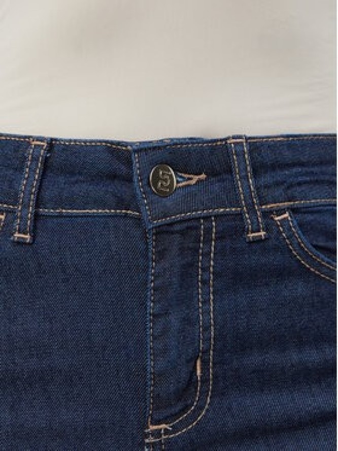 Rinascimento Jeansy CFC0129957003 Niebieski Bootcut Fit