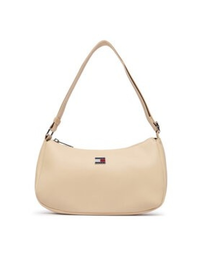 Tommy Jeans Torebka Tjw Daily Elevated Shoulder Bag AW0AW19041 Beżowy jasny