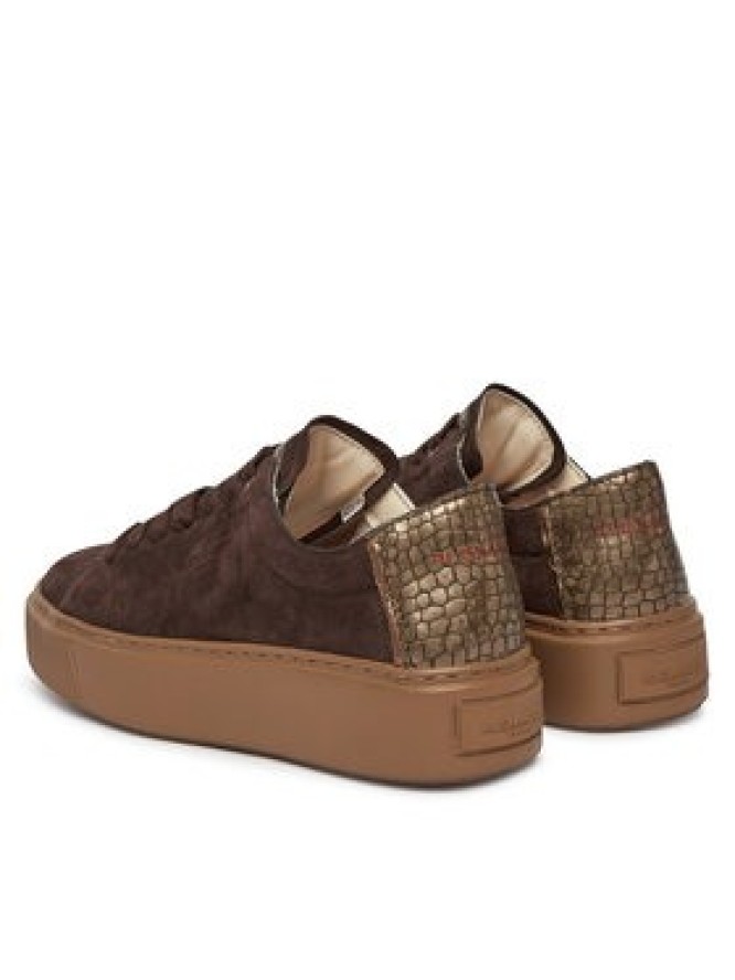 Alexander Smith Sneakersy London ALBELUW-8417 Brązowy ciemny