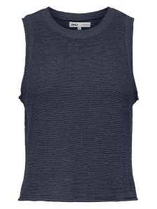 ONLY Top w kolorze granatowym rozmiar: M