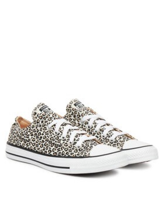 Converse Trampki Chuck Taylor All Star Leopard A14941C Beżowy