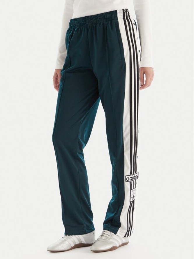 adidas Spodnie dresowe Adibreak JV7515 Zielony Loose Fit