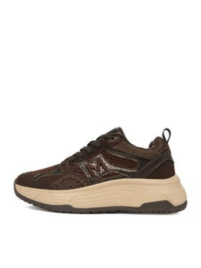 MEXX Sneakersy EO-MI001006163W Brązowy