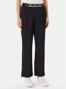 Liu Jo Sport Spodnie materiałowe TF5192 T004A Czarny Regular Fit