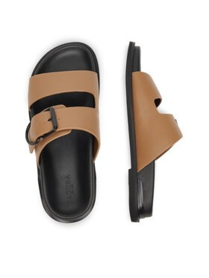 Badura Klapki FLOWER-LT778-93 Brązowy