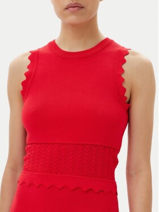 Gaudi Top 511FD43007 Czerwony Slim Fit