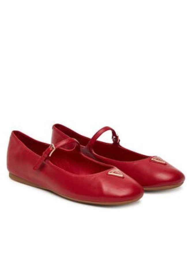 Guess Baleriny FLTKLD LEA02 Czerwony