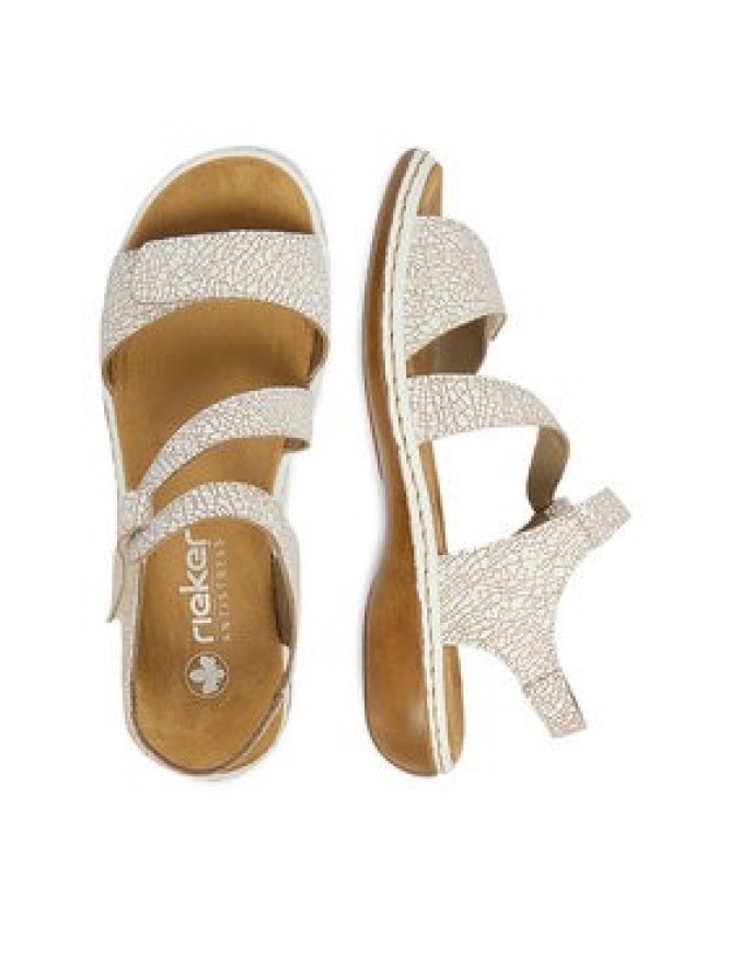 Rieker Sandały CEO-659C7-81 Beżowy