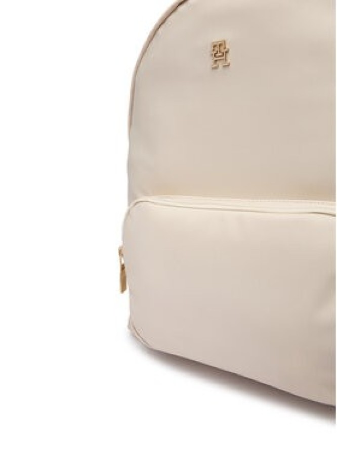 Tommy Hilfiger Plecak Popette Dome Backpack AW0AW17939 Écru