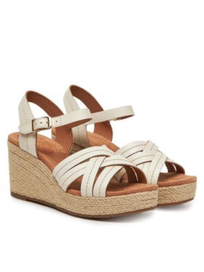 Clarks Espadryle Sabina Strap 26181464 Écru