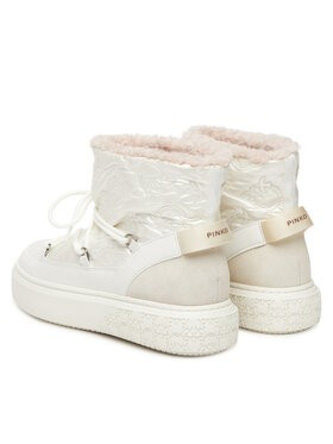 PINKO Śniegowce Yoko 19 SS0101T036 Écru