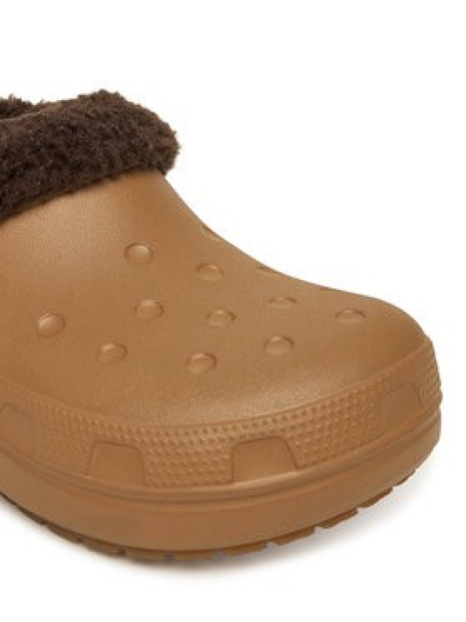 Crocs Klapki Classic Lined Shorty 211380 Brązowy